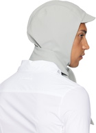 Jean Paul Gaultier Gray Long Panel Hood