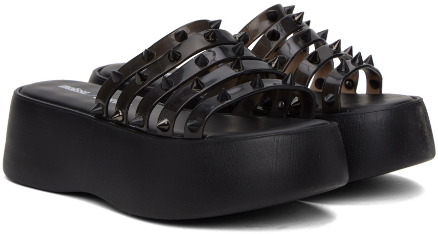 Jean Paul Gaultier Black Melissa Edition Becky Punk Love Sandals
