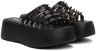 Jean Paul Gaultier Black Melissa Edition Becky Punk Love Sandals