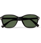 PERSOL - Square-Frame Acetate Sunglasses - Black