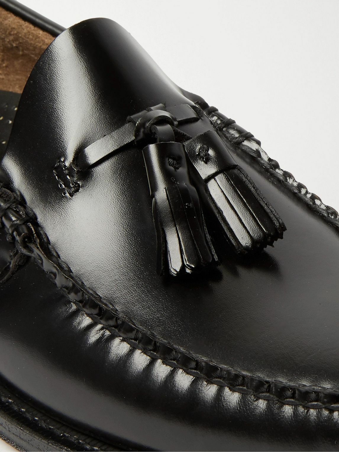 G.H. BASS - Weejuns Larkin Leather Tasselled Loafers - Black