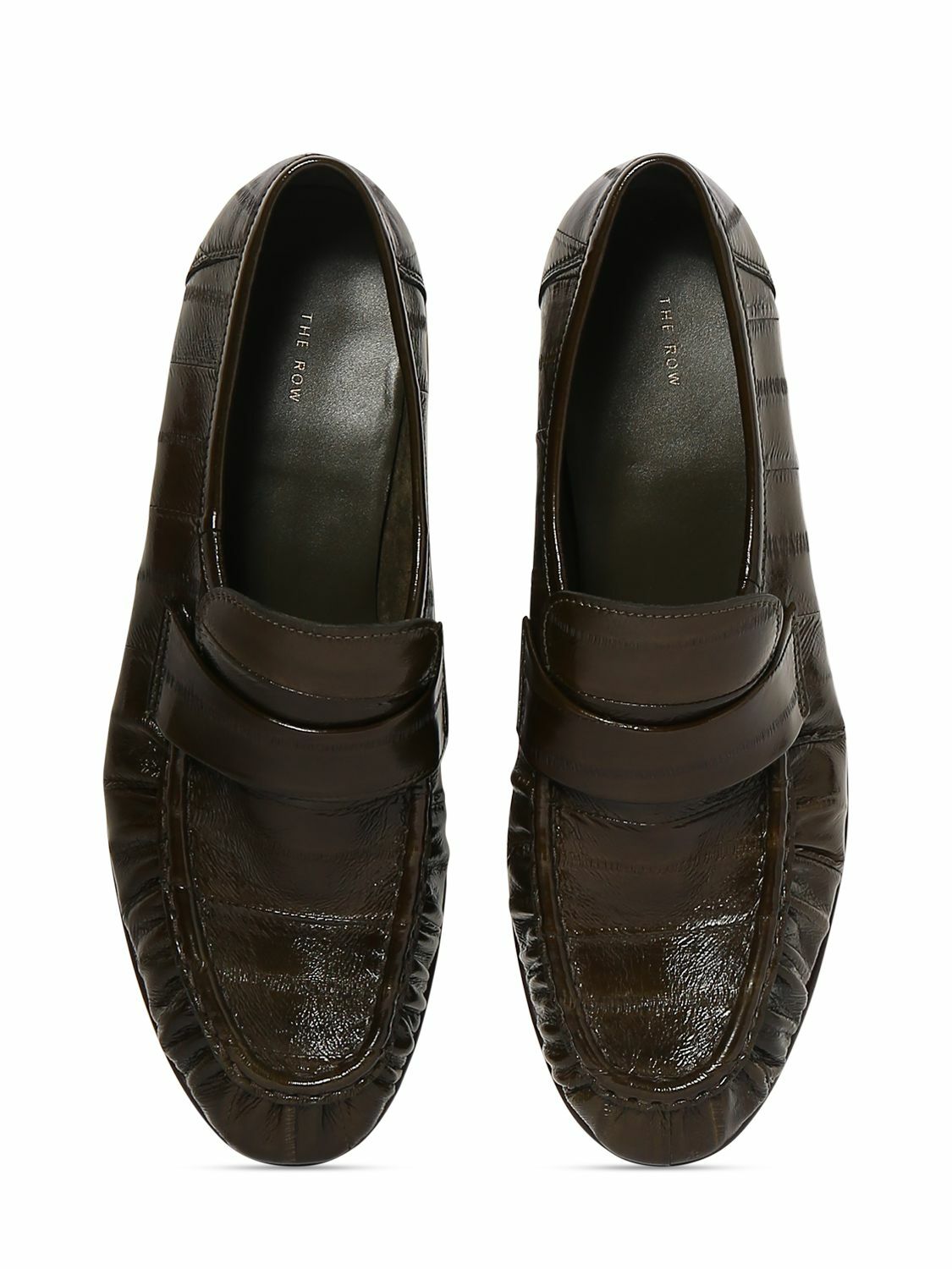 THE ROW 10mm Soft Eel Leather Loafers The Row