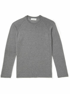 Officine Générale - Nate Cotton and Lyocell-Blend Sweater - Gray