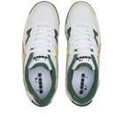 Diadora Men's Winner SL Sneakers in White/Greener Pastures