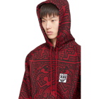 Etudes Red and Black Keith Haring Edition Odysseus Hoodie