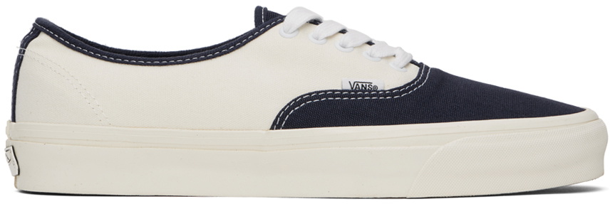 Vans Navy & White Premium Authentic 44 Sneakers