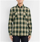 RRL - Checked Cotton-Blend Shirt - Men - Green