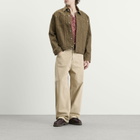 Drôle de Monsieur Men's Monogram Denim Jacket in Brown