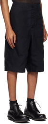 CASEY CASEY Black Mamo Cargo Shorts
