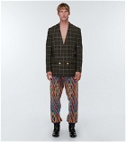 Gucci - Jacquard wool and mohair-blend sweatpants