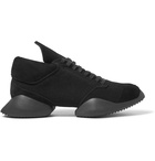 Rick Owens - adidas Suede Sneakers - Black