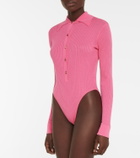 Dodo Bar Or Ribbed-knit bodysuit