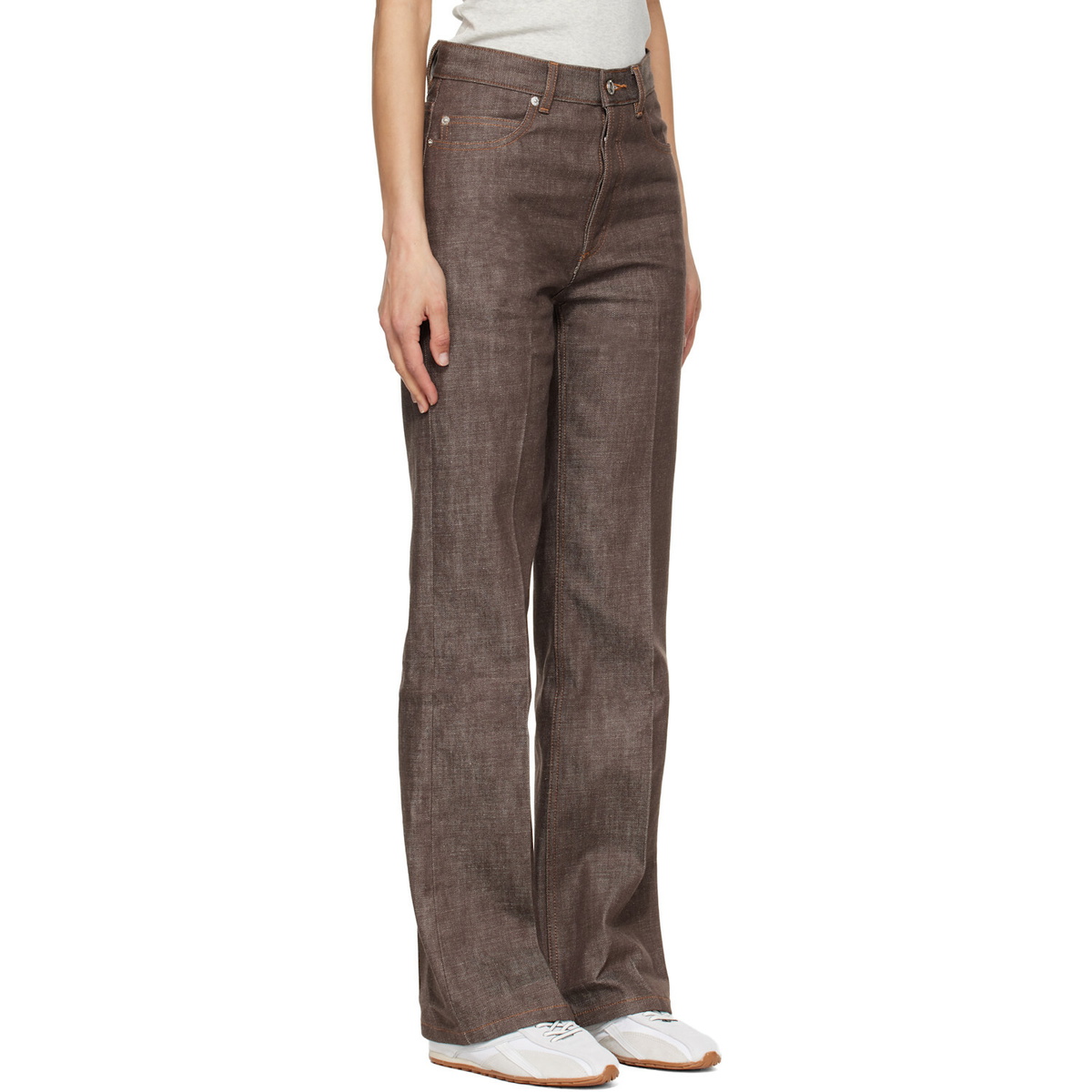 A.P.C. Brown Arno Jeans