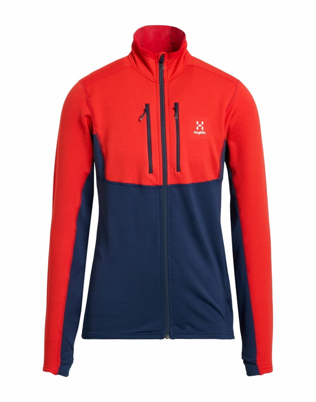 Photo: Haglöfs Mens Sweatshirt in Red