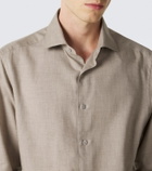 Zegna Cotton and cashmere shirt