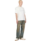 Kenzo White Kenzo Paris 'KENZO Signature' Embroidered T-shirt