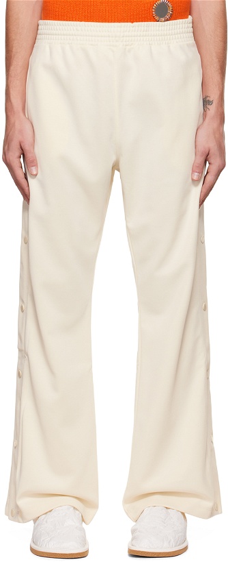 Photo: JW Anderson Off-White Boot Cut Track Pants