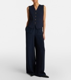 Max Mara Volonta silk palazzo pants