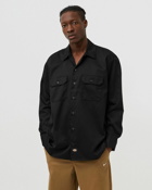 Dickies Work Shirt Ls Rec Black - Mens - Longsleeves