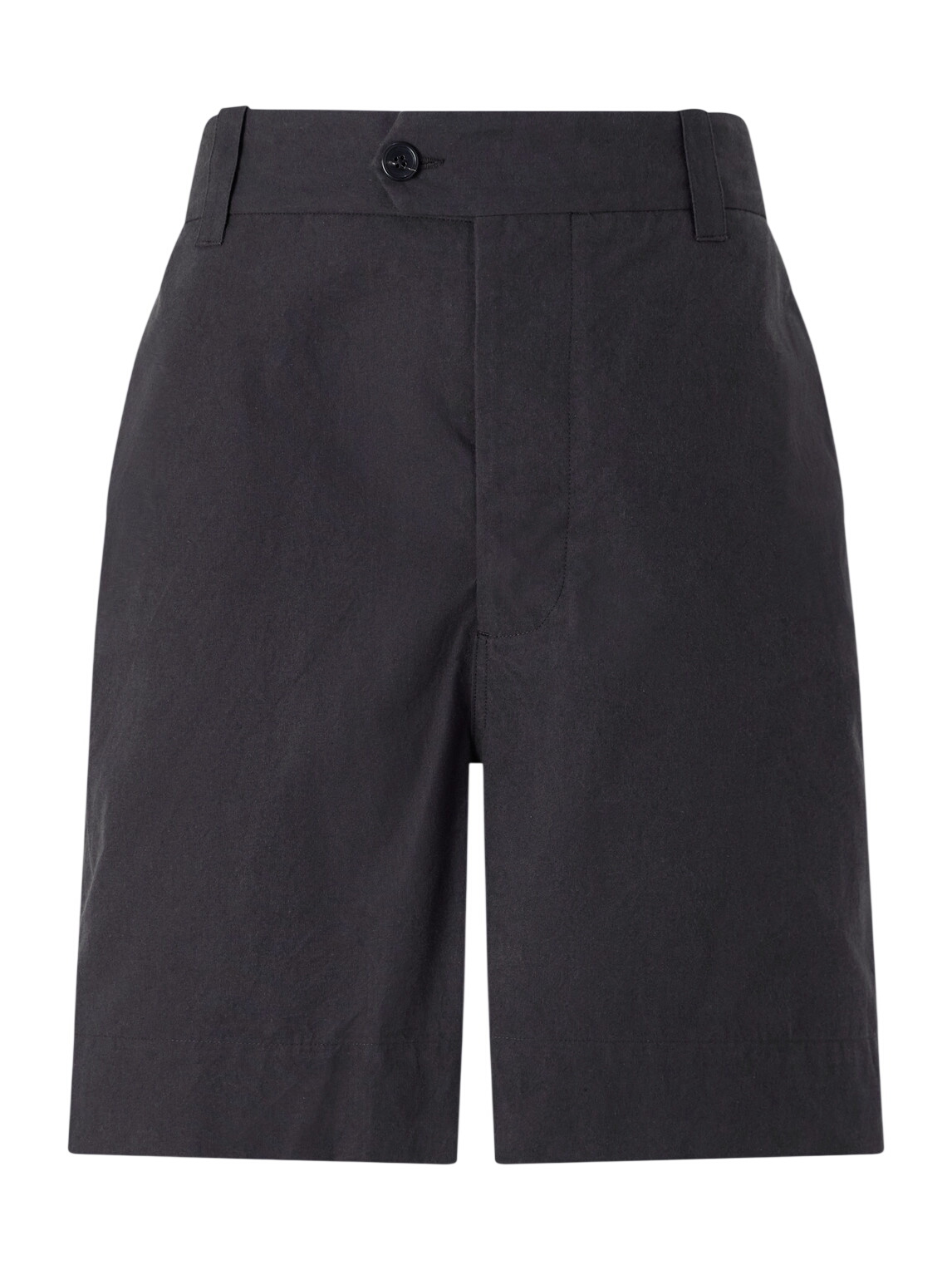 Margaret Howell Navy Linen Shorts Margaret Howell
