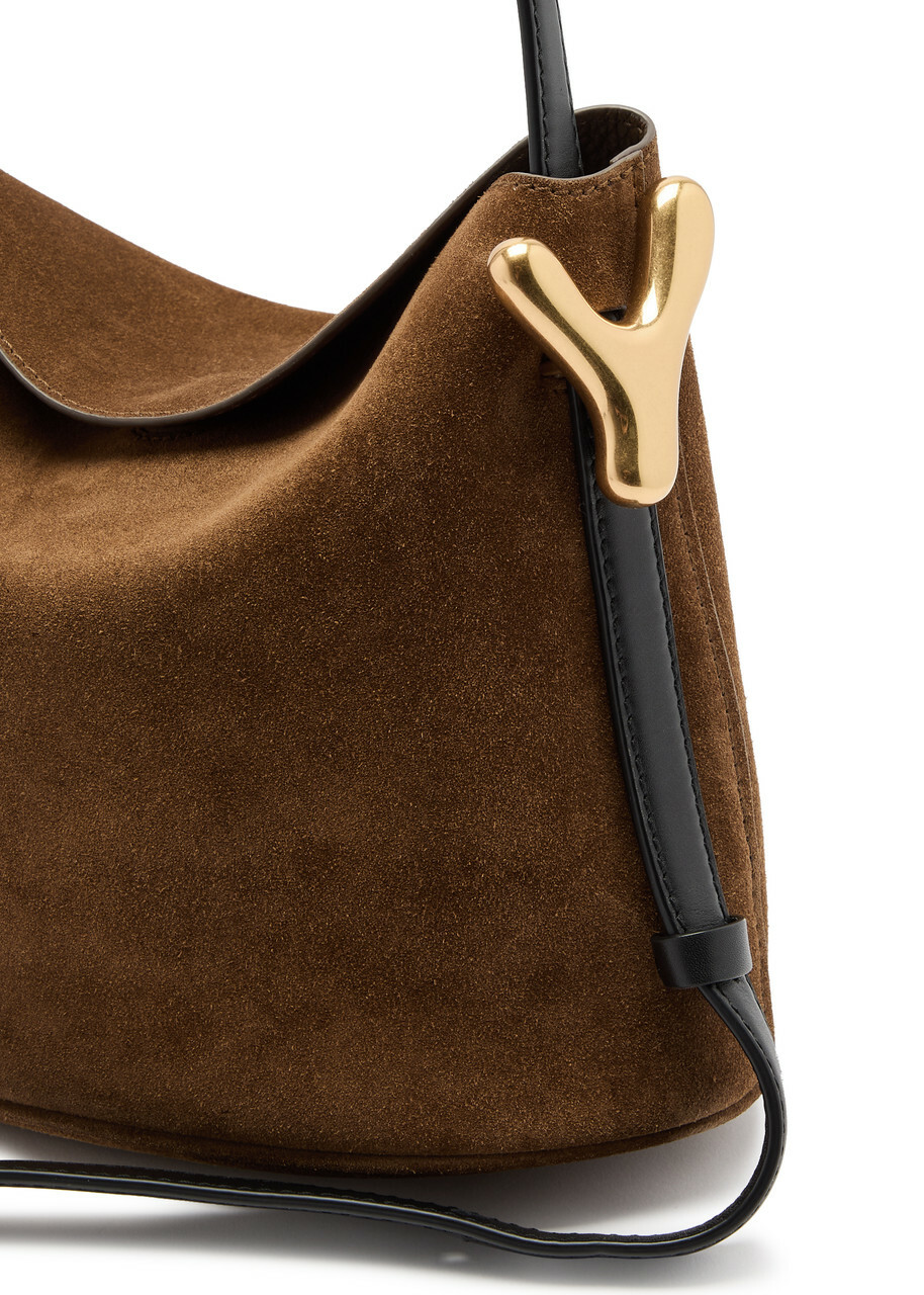 Boyy YY Sac Suede Shoulder bag - Taupe - One Size