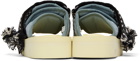 Lanvin Blue Suicoke Edition Slip-On Sandals