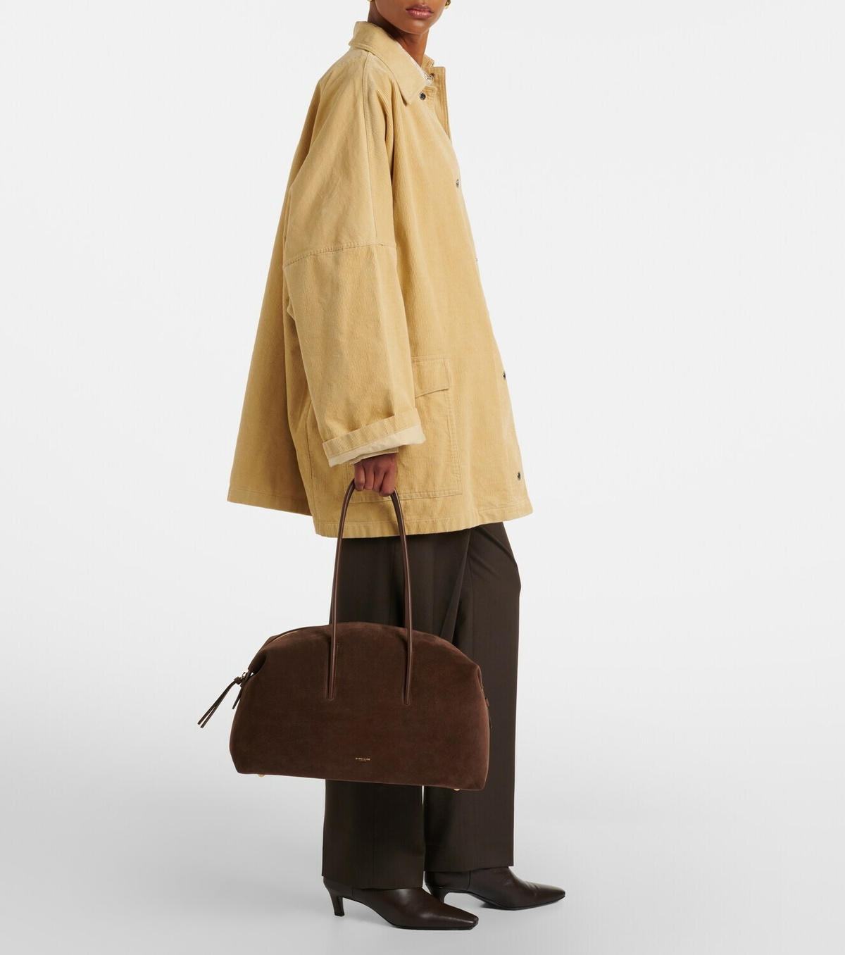 DeMellier Stockholm Large suede tote bag