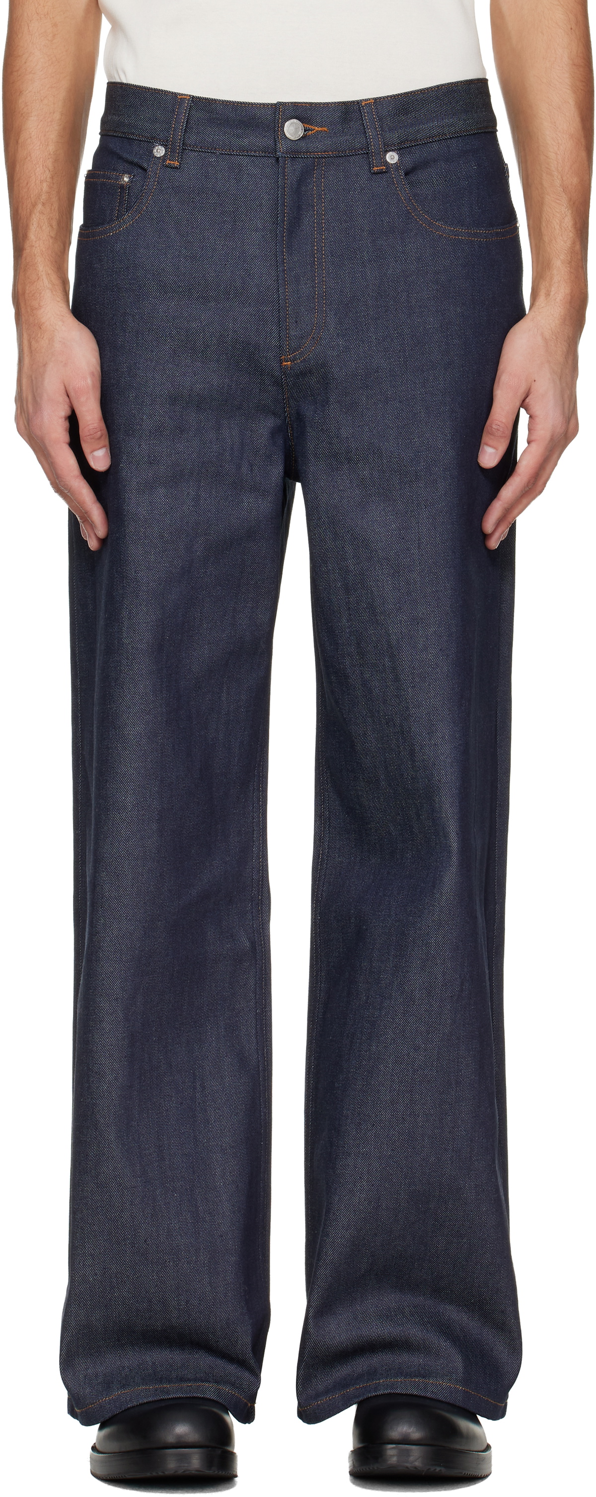 A.P.C. Navy Clyde Jeans A.P.C.