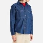 Randy's Garments Men's 3 Pocket Work Shirt in Double Washed Denim