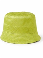 Bottega Veneta - Intrecciato-Jacquard Twill Bucket Hat - Yellow