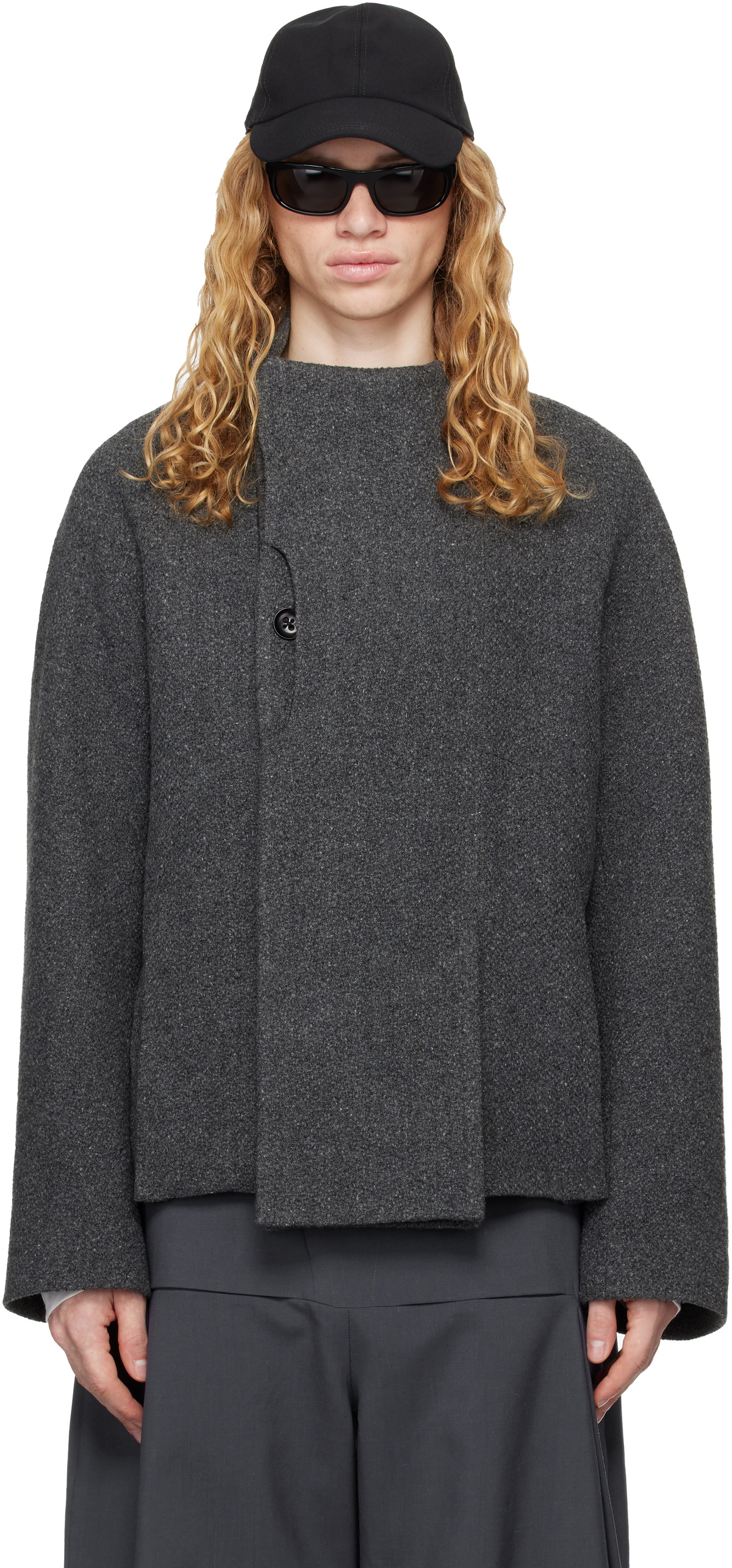 pet-tree-kor Gray Crescendo Jacket