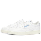 Reebok Men's Club C 85 Vintage Sneakers in White/Chalk/Vector Blue