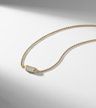 Marie Lichtenberg 18kt gold (750/1000) necklace with diamonds