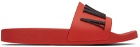 AMIRI Red Pool Logo Slides