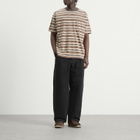 Beams Plus Men's Multi Stripe Pocket T-Shirt in Grey