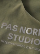 Pas Normal Studios - Logo-Print Stretch-Jersey Overshoes - Green