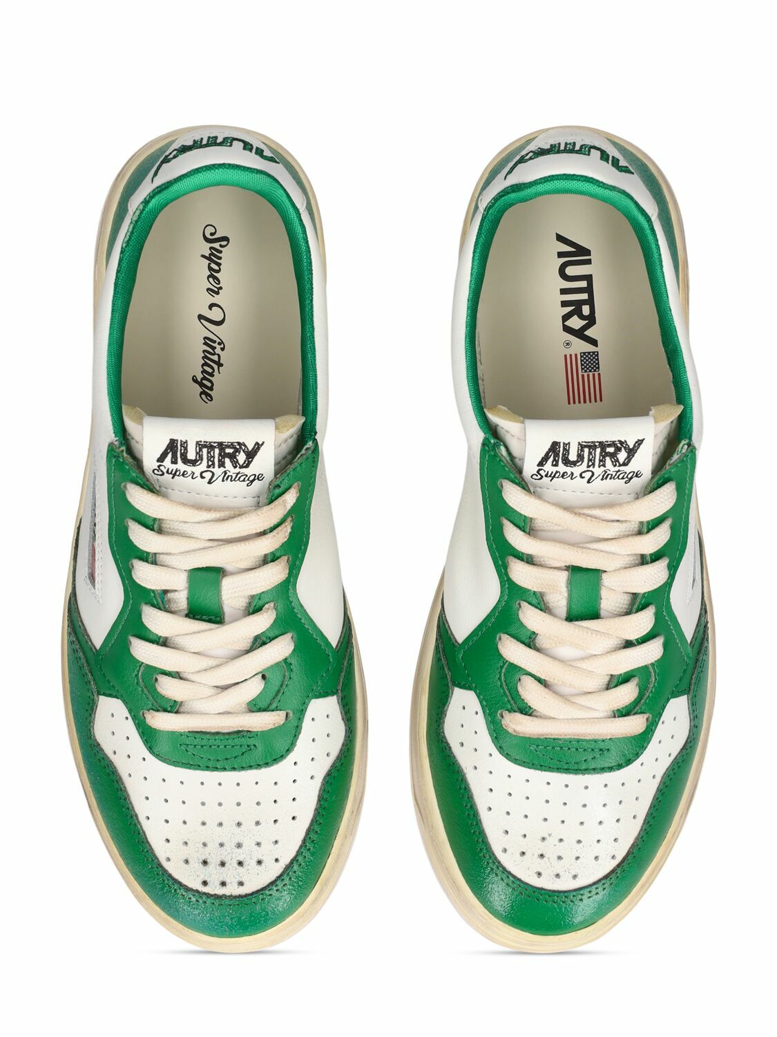 AUTRY - Super Vintage Basket Low Sneakers