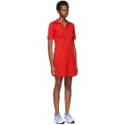 Victor Glemaud Red Polo Dress
