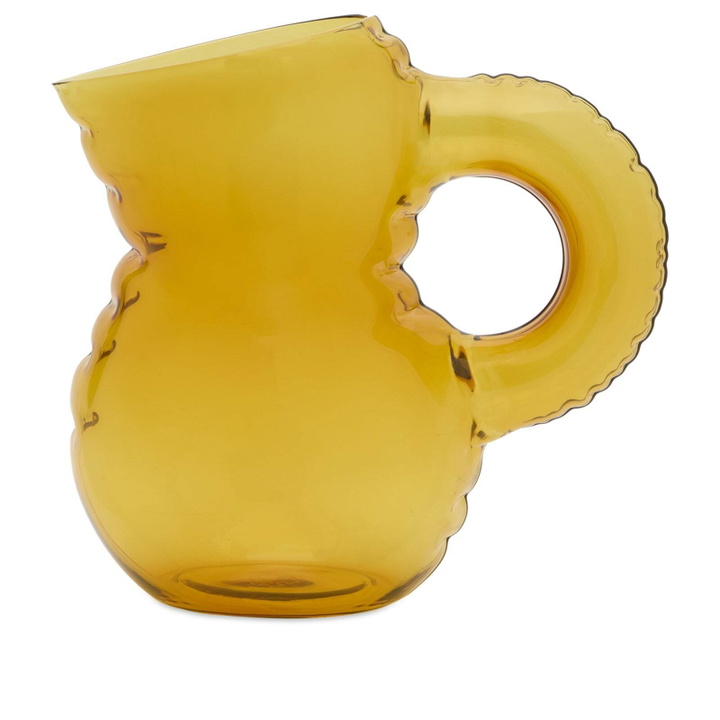 Photo: Home Studyo Emily Jug - Glass in Amber 