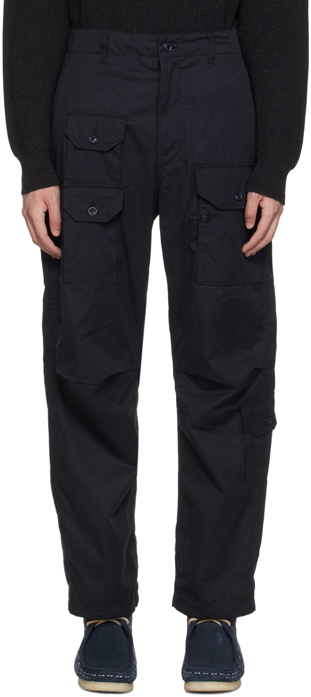 Engineered Garments Navy Flight Cargo Pants Engineered Garments
