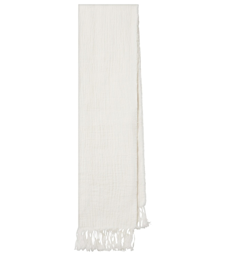 Photo: The Row Kastel linen scarf