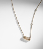 Messika Move Uno 18kt gold necklace with diamonds