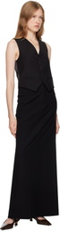 The Frankie Shop Black Gelso Vest