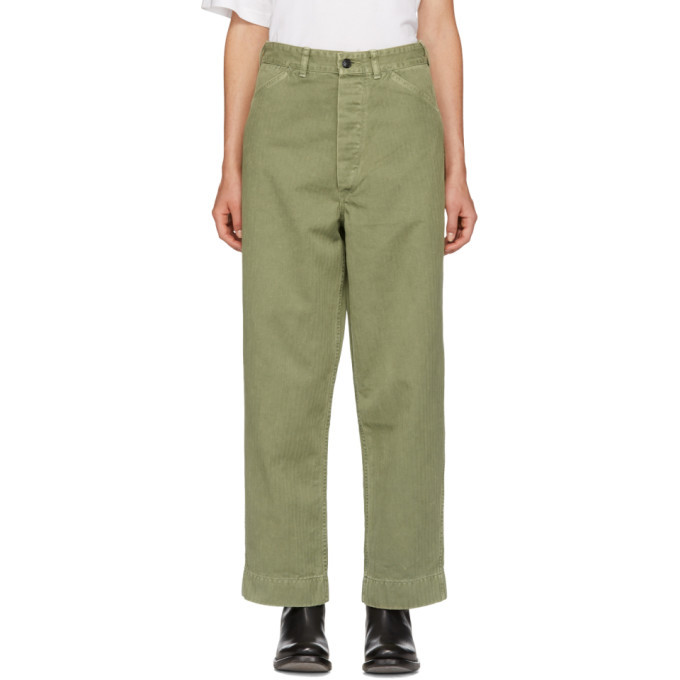 Chimala Green USMC Utility Trousers Chimala