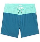 Onia - Charles Colour-Block Swim Shorts - Blue