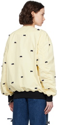 Pushbutton Yellow Ribbon Bomber Jacket