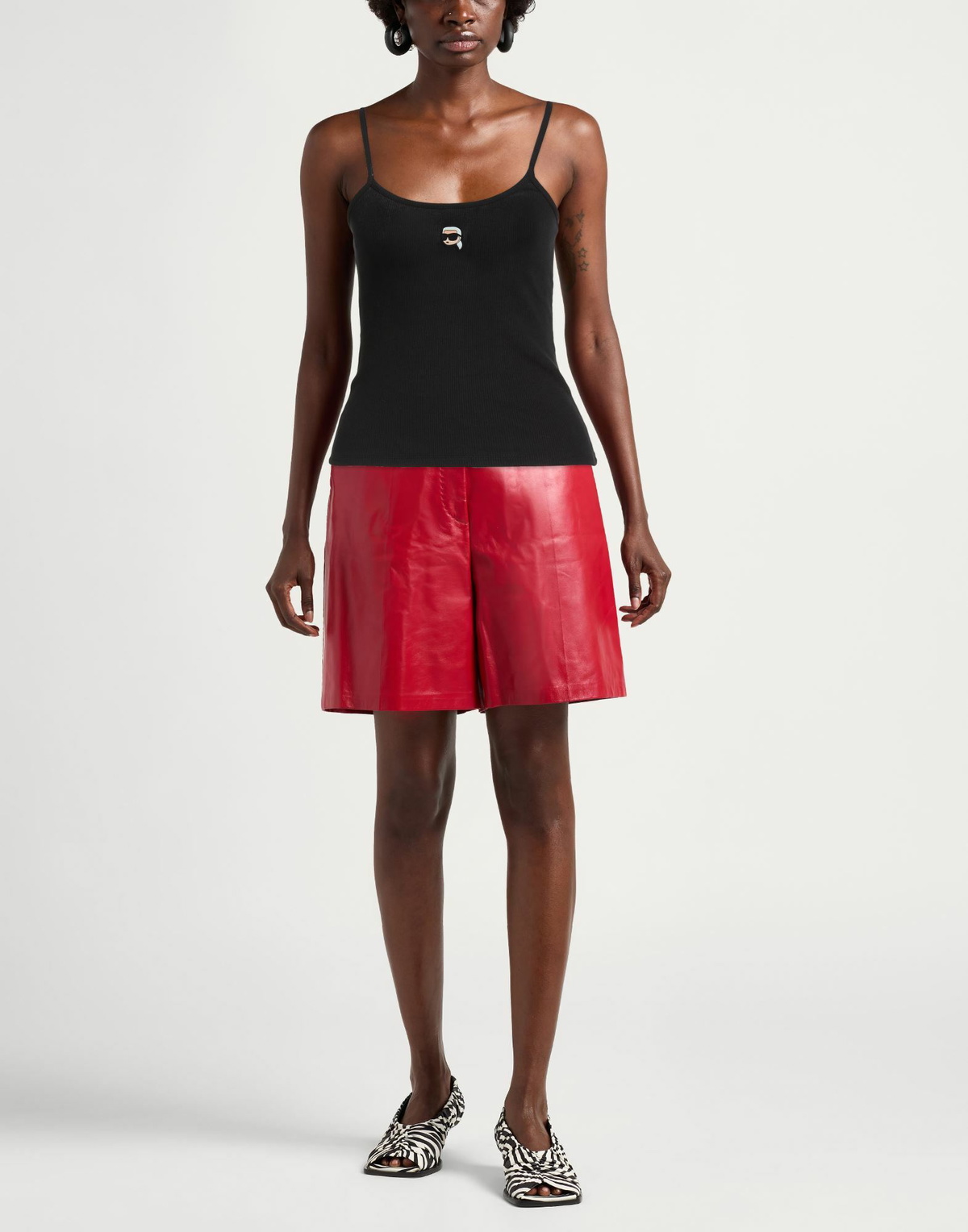 Karl Lagerfeld Womens Tank top in Black