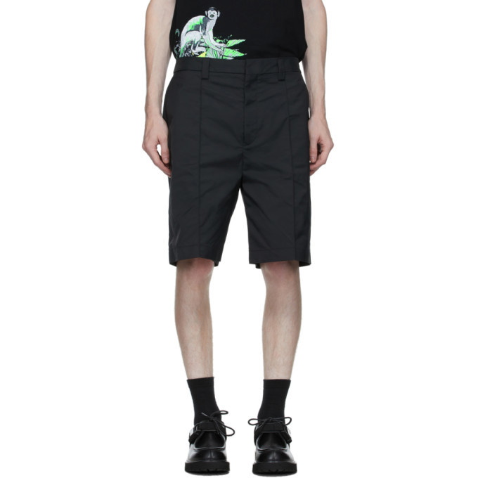 Photo: Valentino Black Solid Shorts