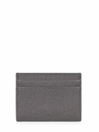 DOLCE & GABBANA - Logo Plaque Leather Card Holder