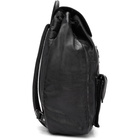 Saint Laurent Black Nino Vintage Leather Backpack